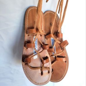 Brand New Handmade Melissinos Art the Poet Sandalmaker size 8